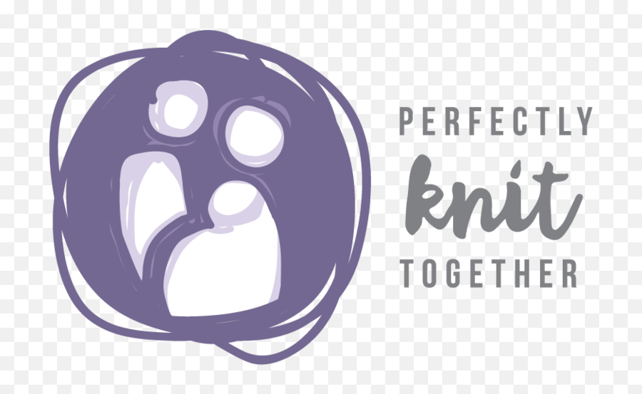 Perfectly Knit Together Logo Design - Graphic Design Emoji,Knitting Emoticon