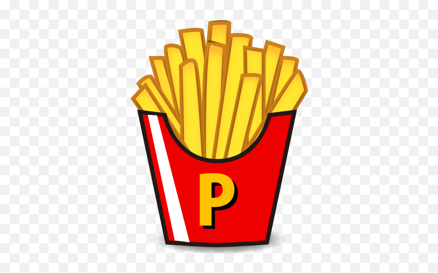 Fries Emoji Png Picture - French Fries Cartoon Png,French Fry Emoji
