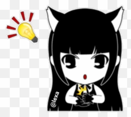 DEMON Lilly Stickers For WhatsApp - Cartoon Emoji