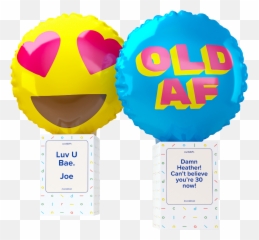 24 Things That Belong On Your Birthday Wish List - Balloon Emoji,Emoji Party Balloons
