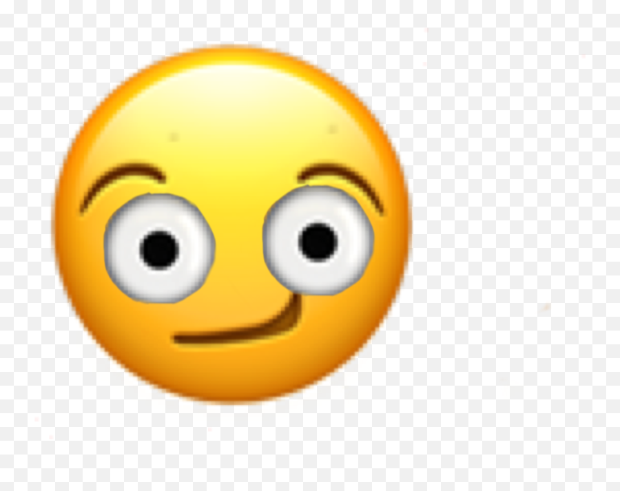 Weird Emoji Crazy Sticker - Smiley,Weird Smile Emoji