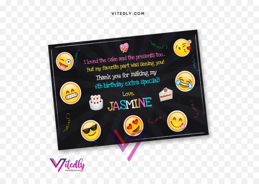 Emoji Birthday Invitation Emoji - Free Editable John Cena Thank You Cards,Extra Emojis Free