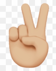 Hand Emoji Png Transparent Images Free - Peace Sign Emoji Apple,Hand Emoji