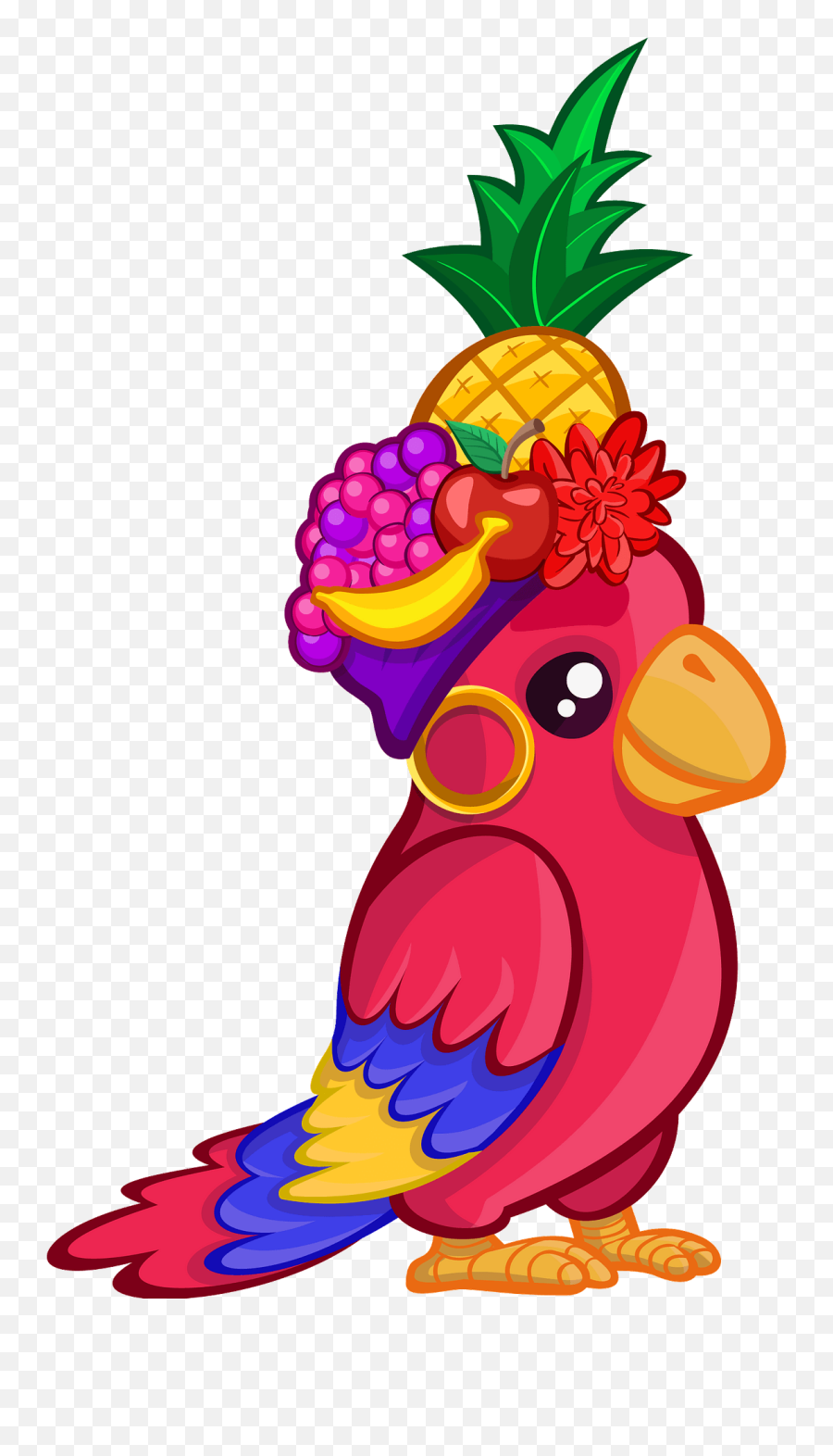 Parrot Clipart Free Download Transparent Png Creazilla - Green Parrot Clipart Emoji,Parrot Emoji