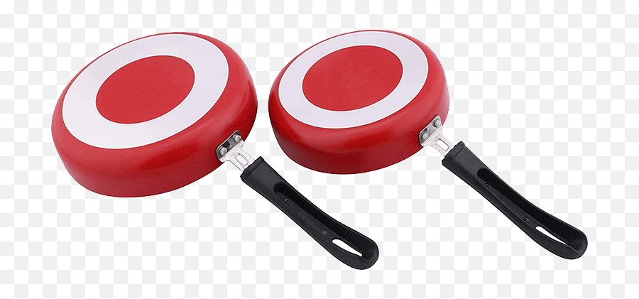 Nirlep Snack Maker Set Of 2 Non Stick Mini Fry Pan Shop - Pan Emoji,Pan Emoji