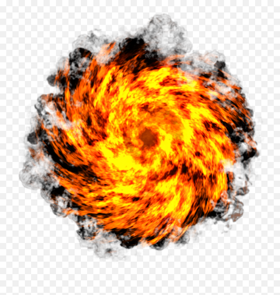 Fireball Fire Sticker - Explosion Cartoon Transparent Background Emoji,Fireball Emoji