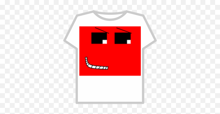 Sly Smile Red - T Shirt Roblox Bendy Emoji,Sly Emoticon