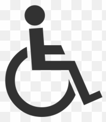 Disabled Handicap Symbol Png - Wheelchair Emoji