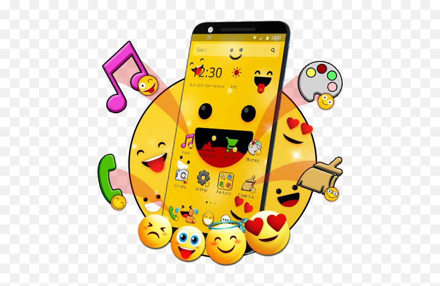 Download Happy Glad Emojis Theme 1 - Maroussi Bc,Happy Emojis