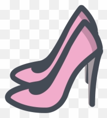 Female Shoes Icon Png Clipart - Women Shoes Icon Png Emoji,Ballet Shoe Emoji
