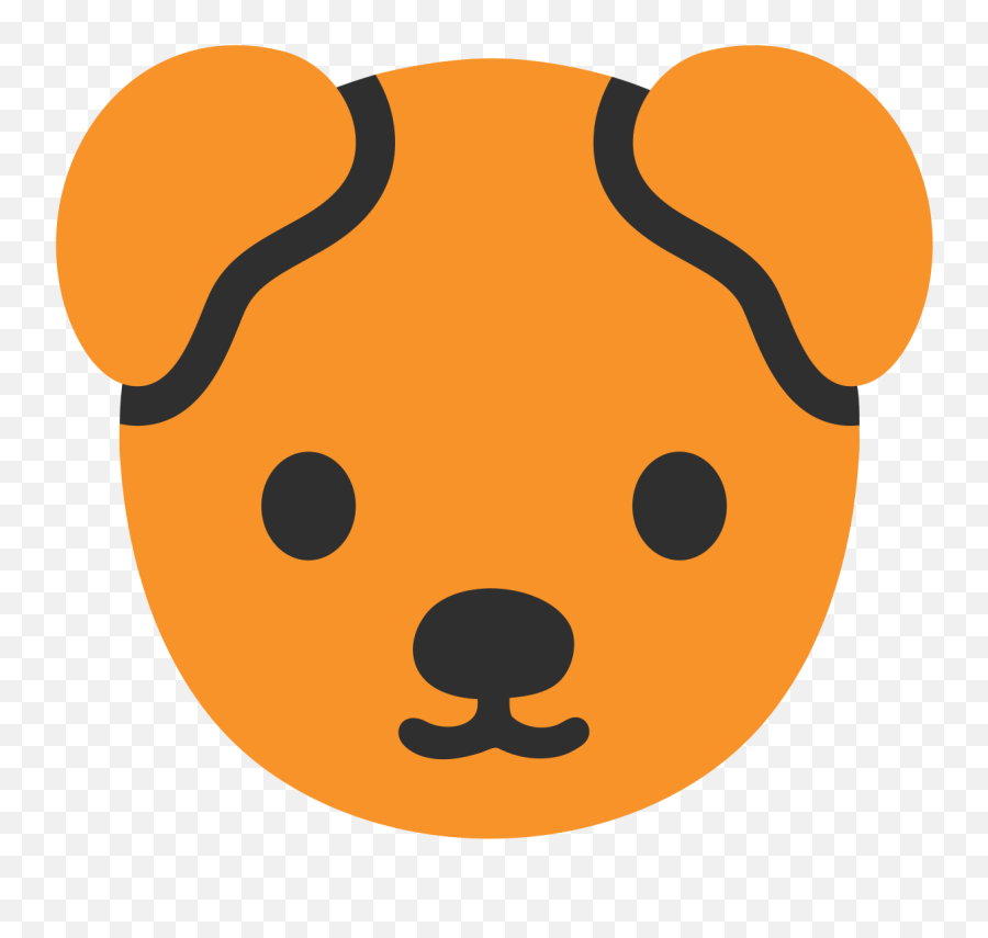 Emoji U1f436 - Android Dog Emoji,Emoji Dog