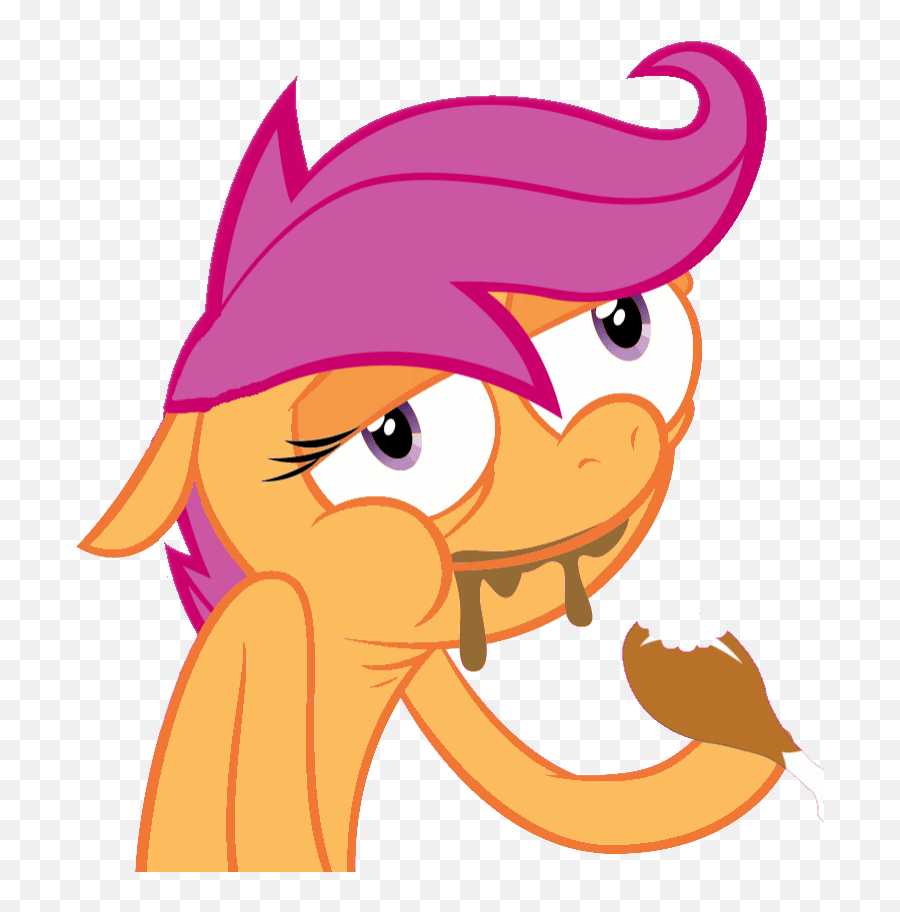 Top Chicken Horse Stickers For Android - Mlp Scootaloo Flying Gif Emoji,Emu Emoji