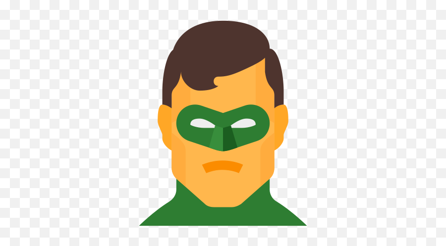 Green Lantern Dc Icon - Free Download Png And Vector Green Lentern Face Png Emoji,Lantern Emoji