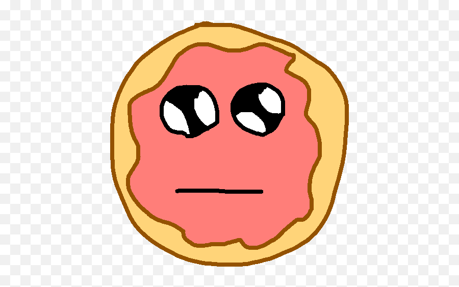 Talking Doughnut - Robot C Emoji,Drooling Emoticon