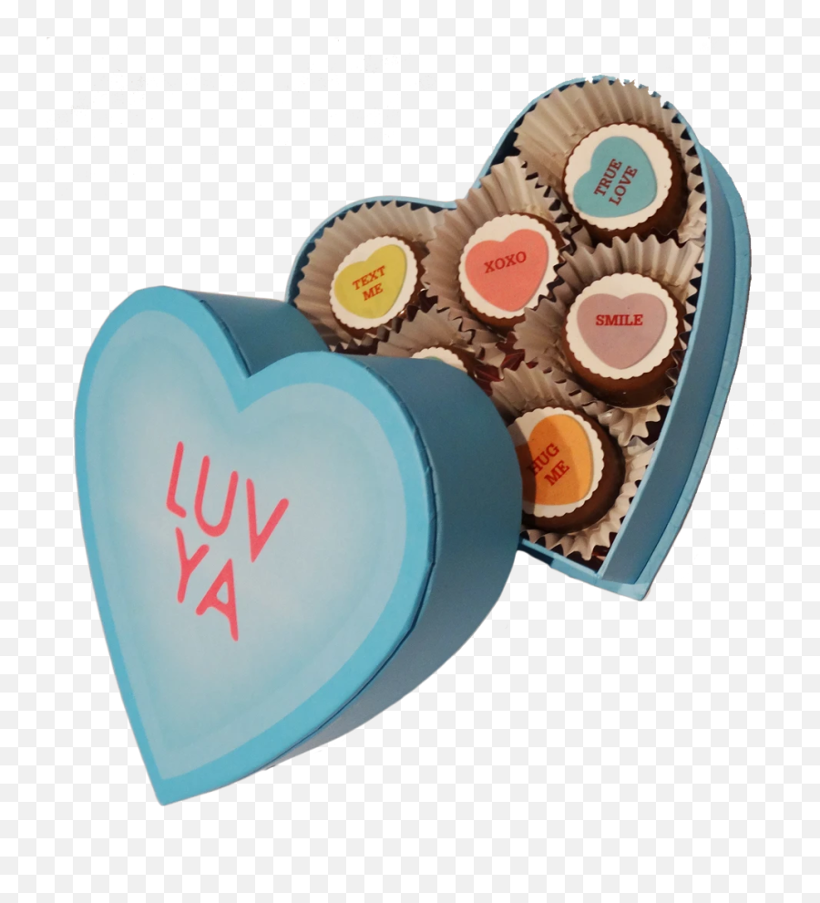 Valentineu0027s Day Mini Chocolate Covered Oreos Conversation Heart Gift Box - Heart Emoji,Xoxo Emoji