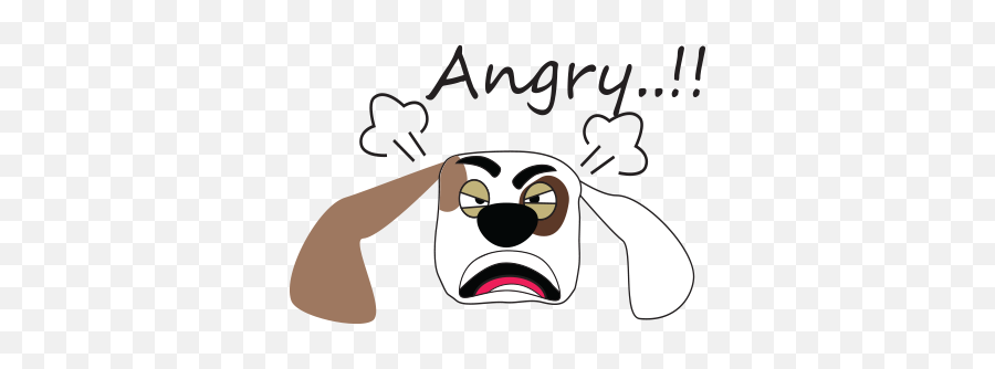 Puppy Face Emojis - Cartoon,Puppy Face Emoji