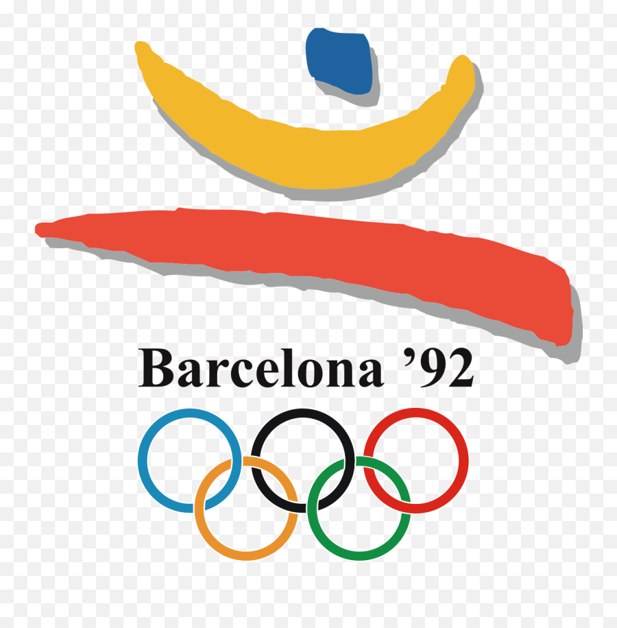 Medal Drawing Olympics Transparent - Barcelona Olympics Logo Emoji,Olympic Rings Emoji