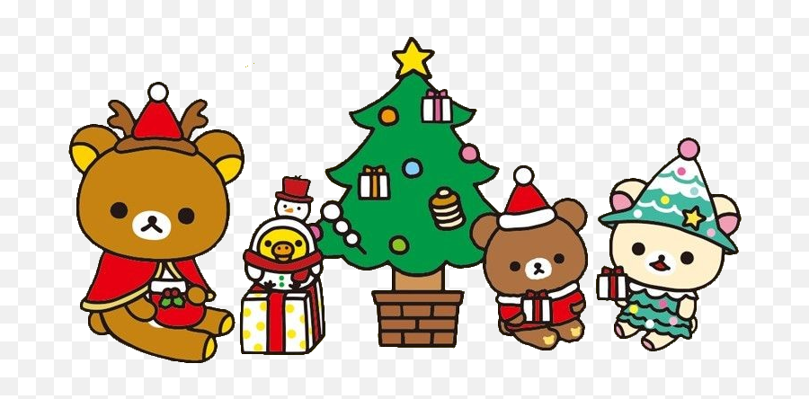Popular And Trending Merry Christmas Stickers On Picsart - Rilakkuma Emoji,Merry Christmas Emojis