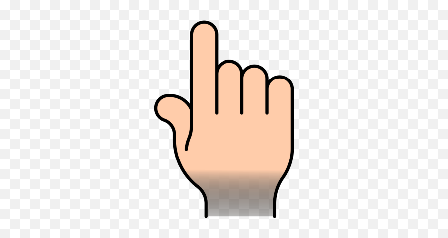 Blue Pointer Finger Png Svg Clip Art For Web - Download Pointer Finger Clip Art Emoji,Pointing Finger Emoji Png