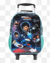 Search Results For The Emoji Movie Png - Miles From Tomorrowland Galactech Backpacks,Emoji Rolling Backpack
