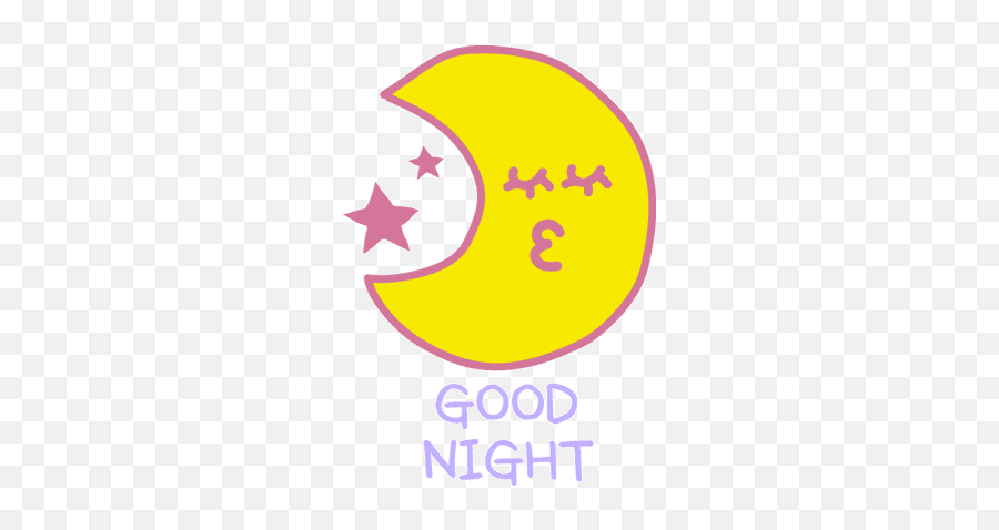 Emoji Yellow Sticker - Celestial Event,Good Night Emoji
