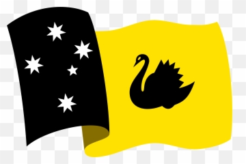 Redesignsproposed Flag Of Western Australia Waving Clipart - New Emoji