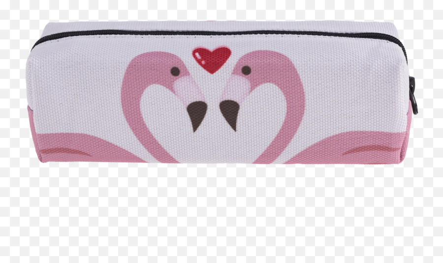 Flamingo Love - Coin Purse Emoji,Emoji Pencil Case