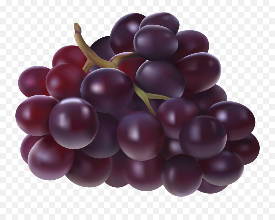Juice Grape Fruit Clip Art - Transparent Background Grapes Clipart Emoji,Grapes Emoji