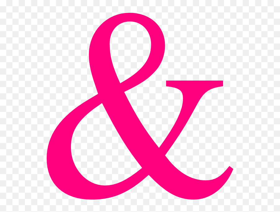 Pickler And Ben Logo Clipart - Ampersand With Heart Clipart Emoji,Ampersand Emoji