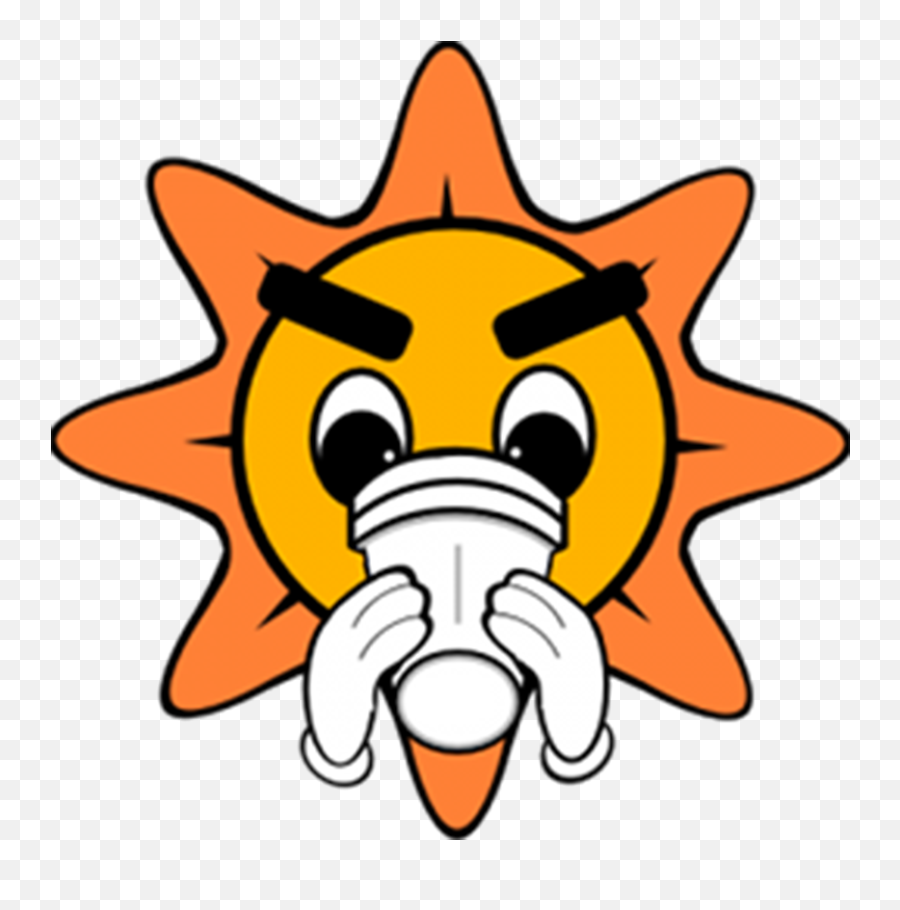 Sun Man Logos - Glo Gang Emoji,Ice Cream Sun Emoji