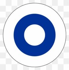Finnish Air Force Roundel Border - Ww2 Emoji