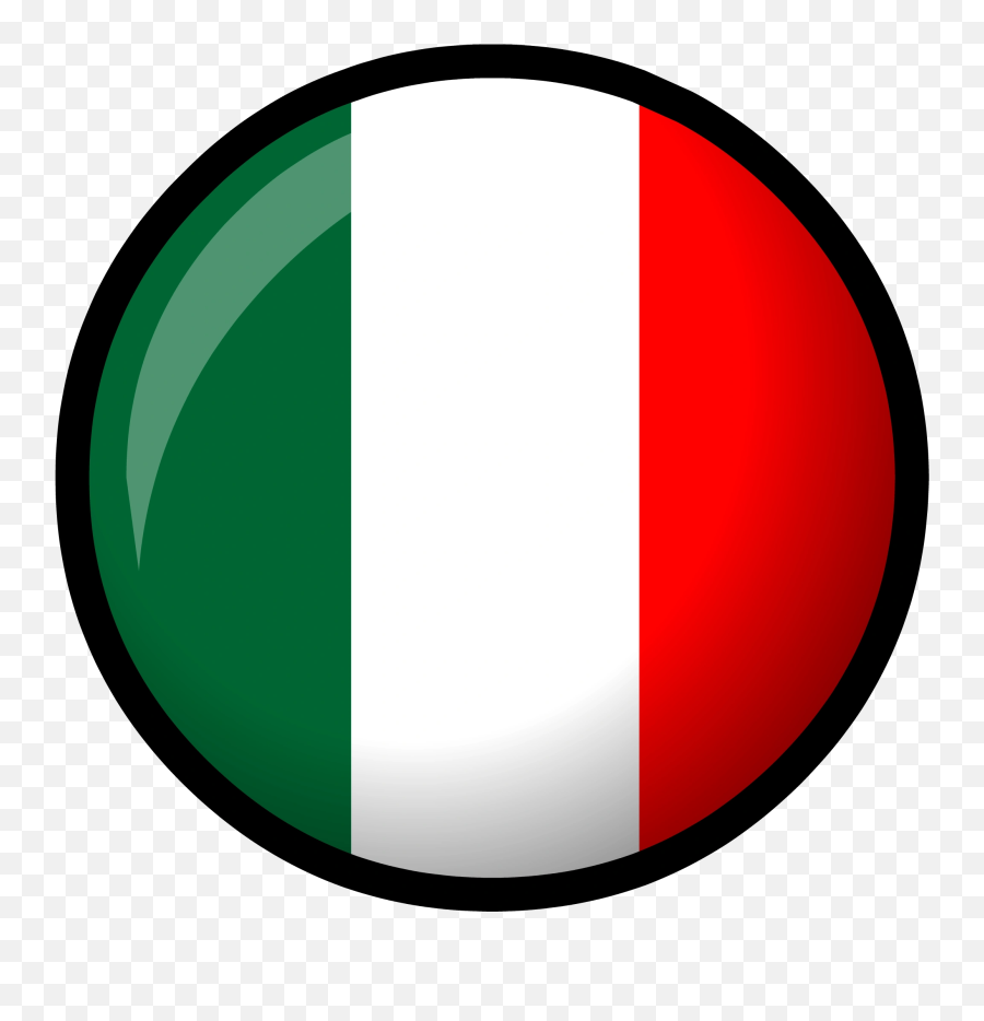 Italy Flag - Ireland Flag Club Penguin Emoji,Italian Flag Emoji