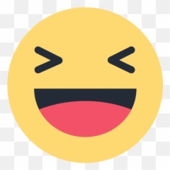 Facebook Haha - React Png Emoji
