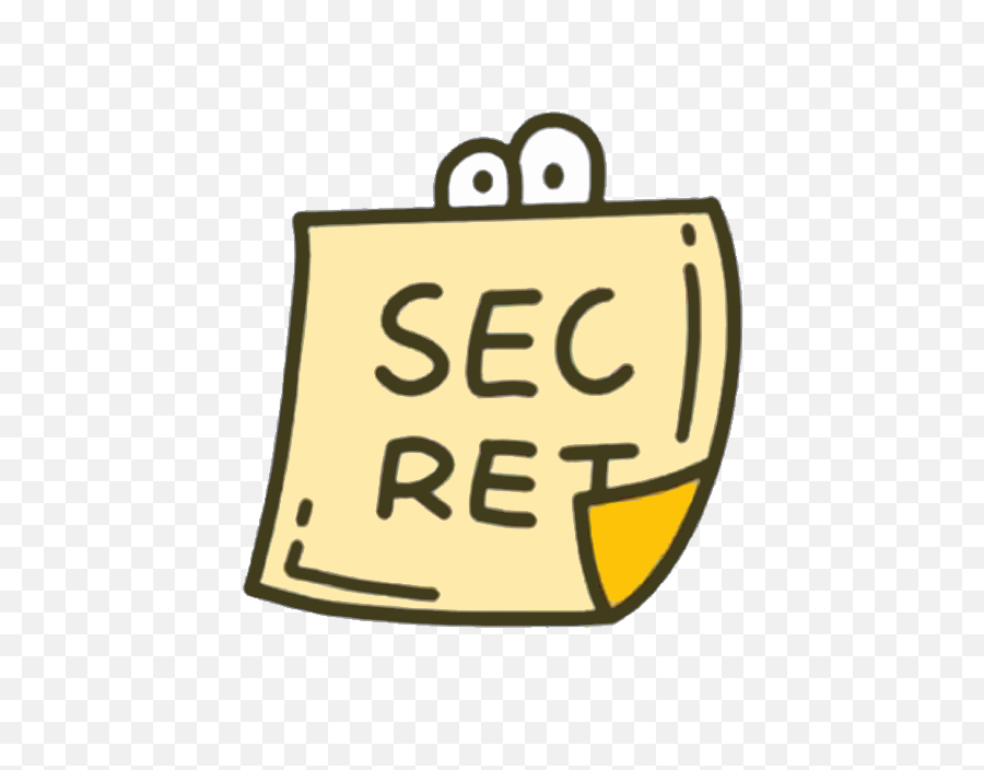 Secret Png Emoji,Secret
