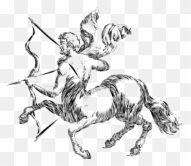 Sagittarius Sign Zodiac Archer - Centaur Png Emoji