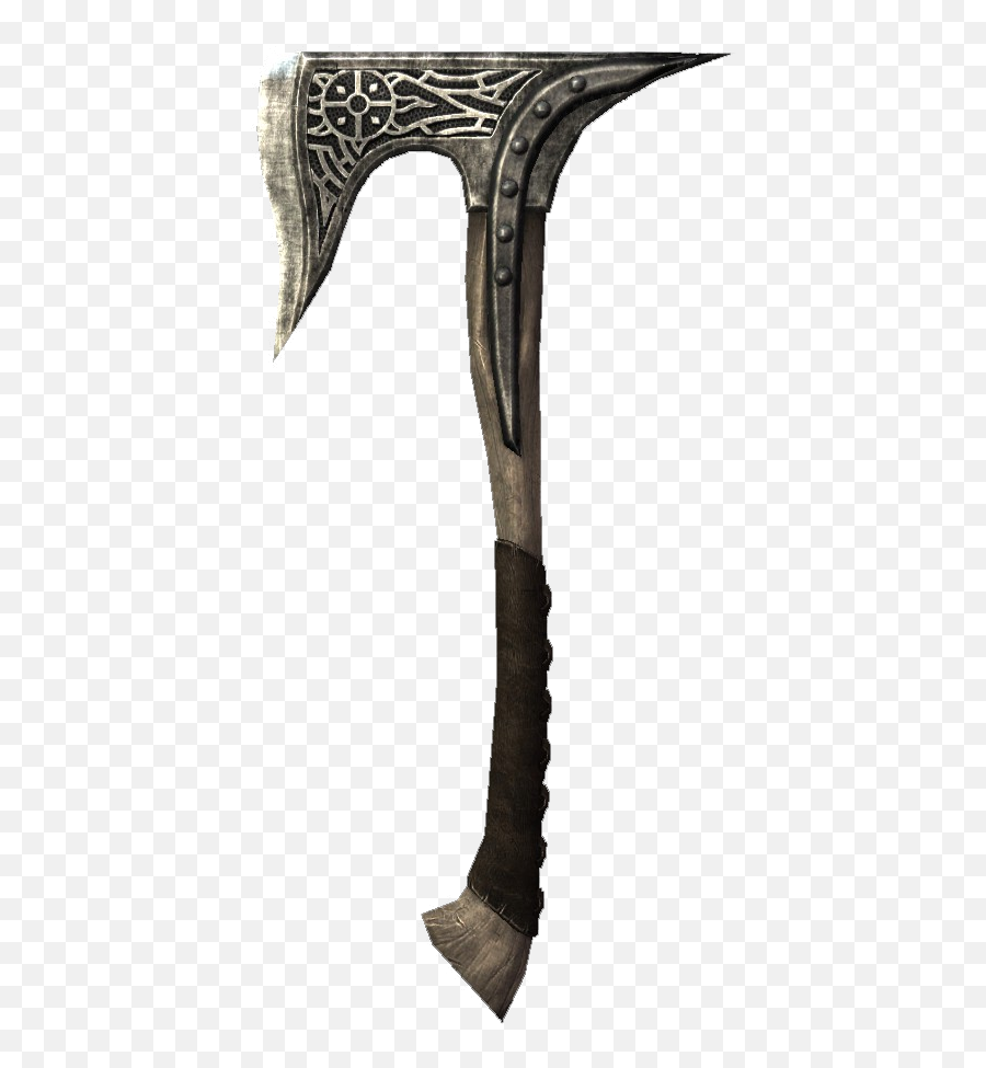 3d Print Yourself The Ornate Dawnguard - Axe 3d Reference Emoji,Skyrim Emoji