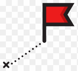 Destination Route Flag Map Gps - Punto Inicio Y Final Emoji