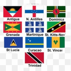 Dominica Grenada Stvincent Trinidad - Sign Emoji