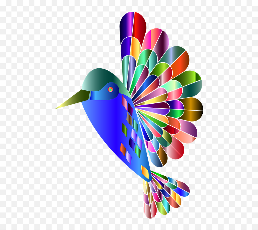 1 Free Wing Butterfly Vectors - Abstract Hummingbird Emoji,Drake Owl Emoji