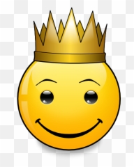 Smiley Archetype The King - Emoji