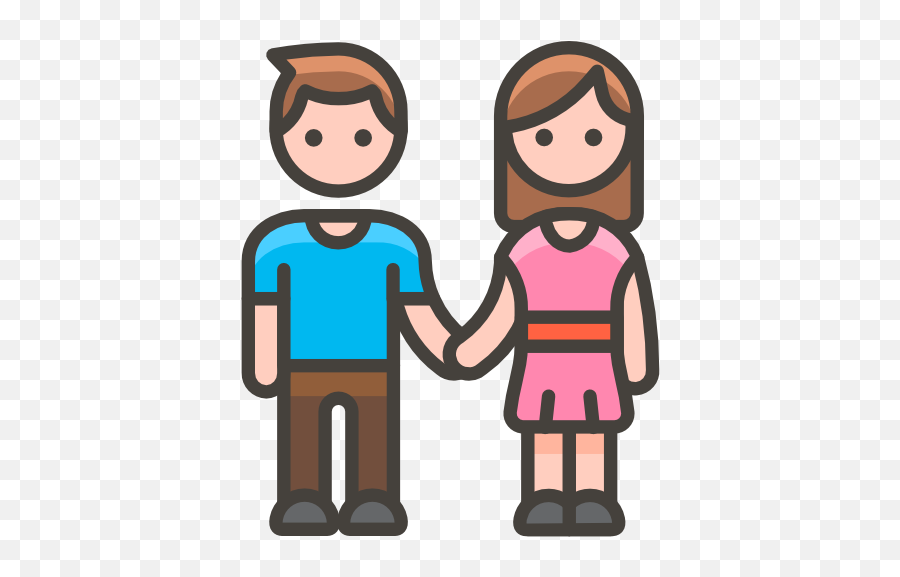 Couple - Men Holding Hands Clipart Emoji,Cross Arm Emoji