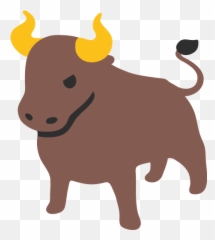 List Of Android Animals Nature Emojis - Bull