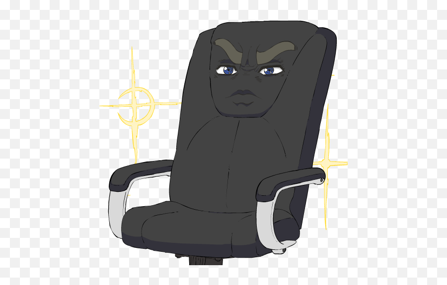 People Wanted An Emoticon Of My Chair - Office Chair Emoji,Chair Emoticon