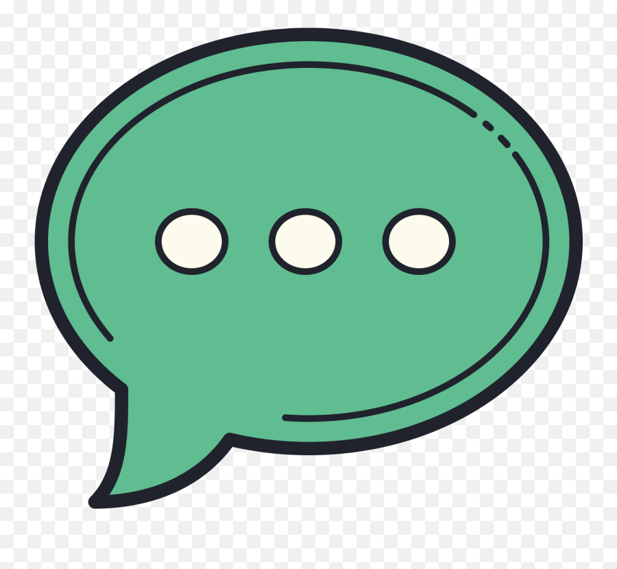 Speech Bubble Icon - Circle Emoji,Speech Bubble Emoticon