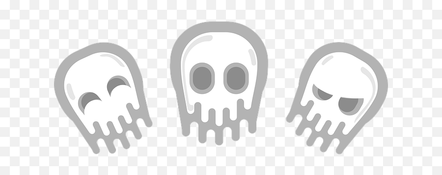 Free Laugh Laughing Vectors - Skull Emoji,Skull Emoticons