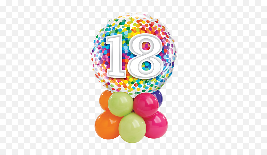 Balloons Archives - Yolo Party Shop 18th Birthday Png Emoji,Confetti Emoticon