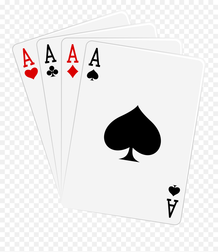 Ace Cards Clipart - Ace Card Transparent Background Emoji,Ace Of Spades Emoji