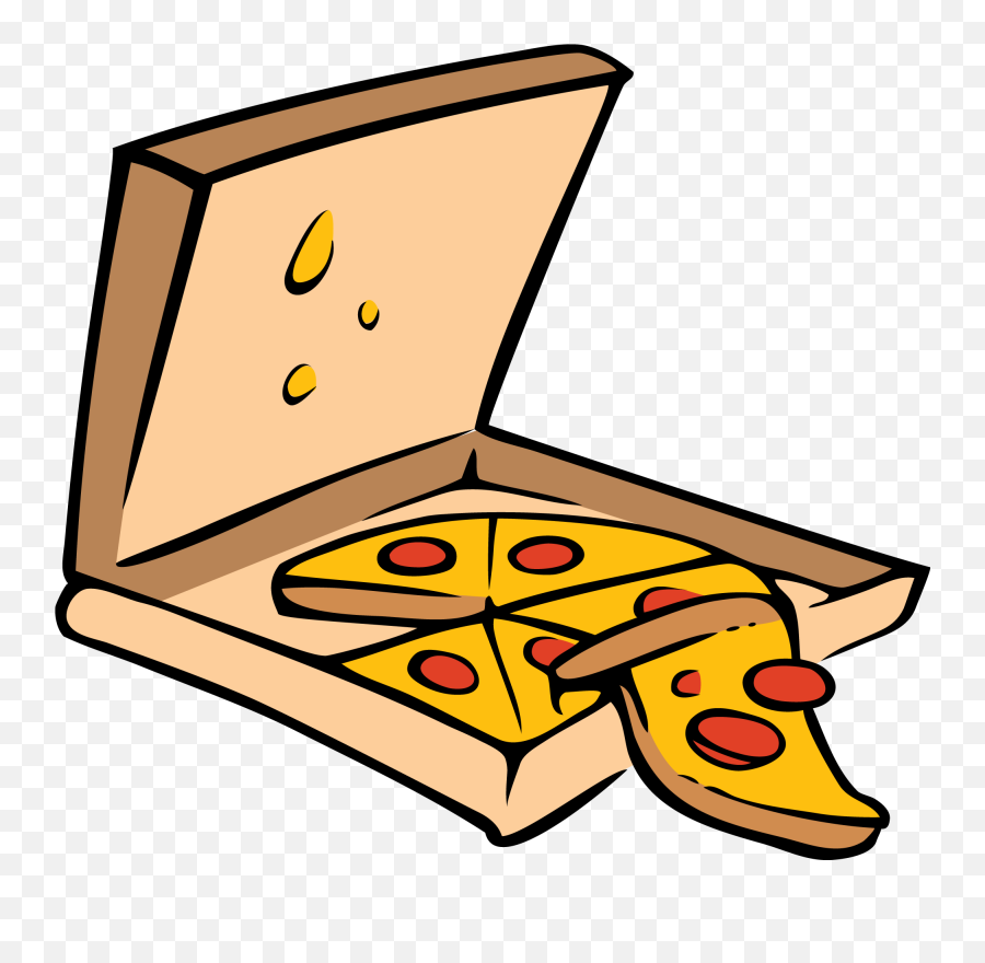 Cartoon Eating Pizza - Pizza Cartoon Png Emoji,Emoji Eating Pizza