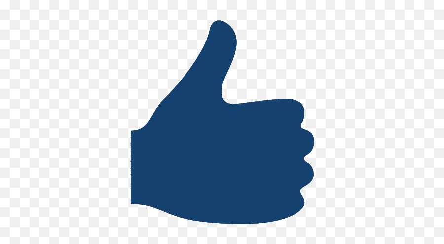 Download Hd Making A Compliment - Dark Blue Thumbs Up Thumbs Up Dark Blue Emoji,How To Make A Thumbs Up Emoji