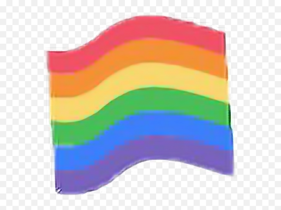 Rainbow Lgbt Sticker Flag Facebook Art - Painting Emoji,Rainbow Facebook Emoji